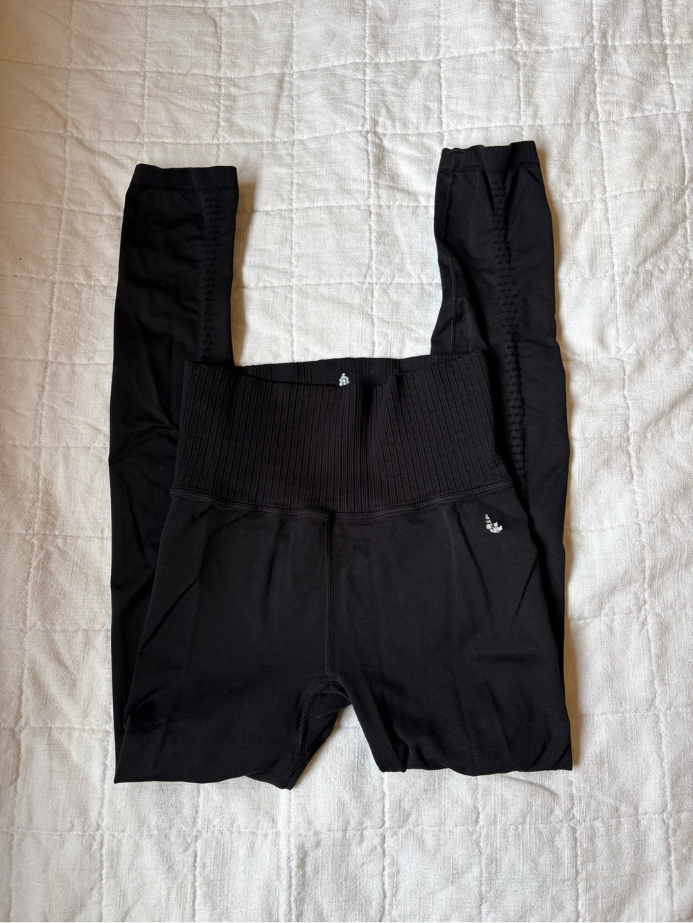 FP Movement by Free People Good Karma Black Active Leggings Women’s SMALL